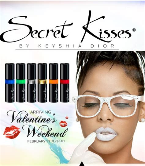 secret kisses lipstick line by keyshia dior|Secret Kisses by Keyshia Dior .